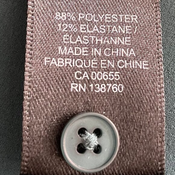 RW&CO. Button Down Long Sleeve Polyester Jersey Shirt Green Sz XS NWT - Picture 6 of 13